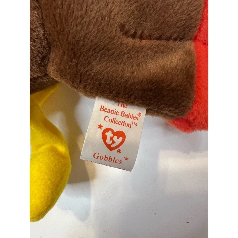 NWT TY Beanie Babies – Vintage Gobbles the‎ Turkey And Strut The Rooster